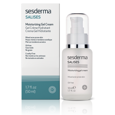 Sesderma Salises Moisturizing Gel Cream &ndash; Гель-крем зволожуючий з саліцилової кислотою Салисес, 50 мл 102036 фото