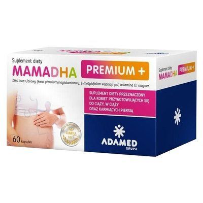 Mama DHA Premium Plus 60 капсул 104286 фото