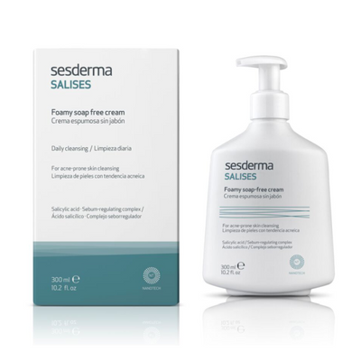 Sesderma Salises Facial and Body Foamy Soap-free Cream &ndash; Крем для вмивання з саліцилової кислотою, 300 мл 102037 фото