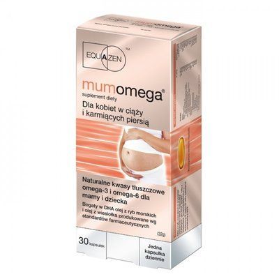 Mumomega харчова добавка для вагітних, 30 капсул 104287 фото