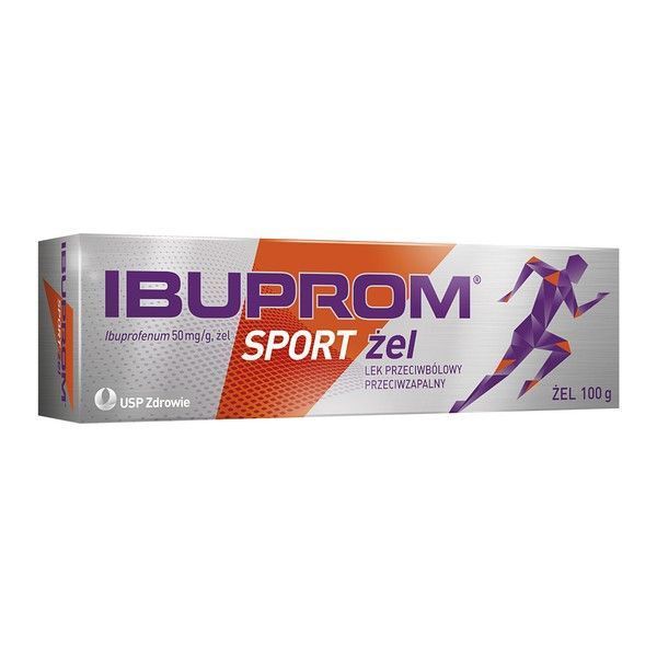 Ibuprom Effect (Sport) гель, 50 mg/g для застосування при травмах і розтягуваннях,100 г 101337 фото