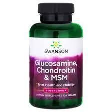 Glucosamine & Chondroitin - для суглобів та хрящів, 60 таб. 104688 фото