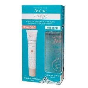 AVENE Cleanance Expert - основа емульсія 40 мл + міцелярна вода 100 мл у подарунок 104188 фото