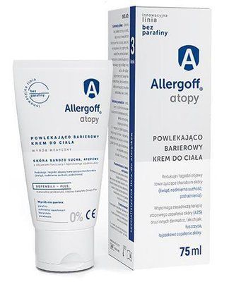 Allergoff Atopy - бар'єрний крем для тіла, 75 мл 104938 фото