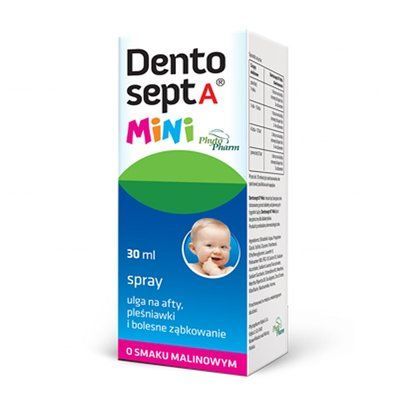Dentosept міні-спрей, Здорові ясна у дітей 30 мл 104488 фото