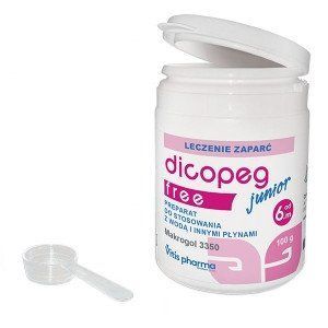 Dicopeg Junior Free - при хронических запорах и кишечных расстройствах у младенцев с 6 мес., 100 г 104039 фото