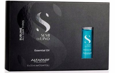 Alfaparf Semi Di Lino Essential OIL - олія яка живить волосся і зменшує пошкодження 12x13 мл 105139 фото