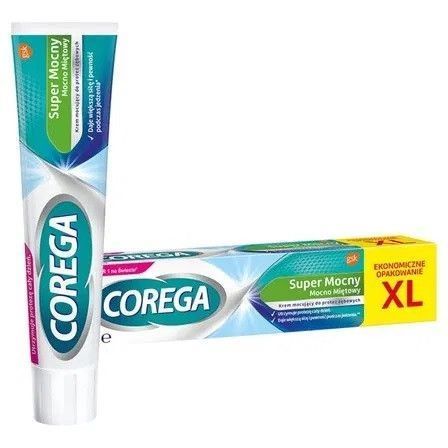 Corega Super Strong Dental Light Mint Крем для фіксації зубних протезів , 70 г 105189 фото