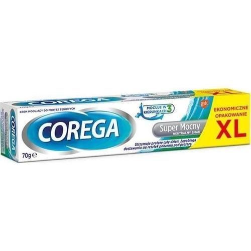 Corega Super Strong Dental Light Mint Крем для фіксації зубних протезів , 70 г 105189 фото