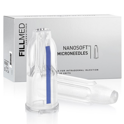 Fillmed NANOSOFT Nanosoft Microneedles (FILORGA) 3 X 34G / 0,6MM, - 1 шт 105340 фото