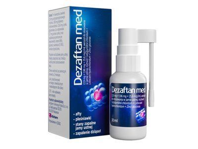 Dezaftan med - спрей для лікування стоматиту, уражень ротової порожнини, 30 мл 104496 фото