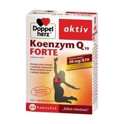 Doppelherz aktiv Koenzym Q10 Forte - коензим Q10 з вітамінами, 60 кап. 102646 фото
