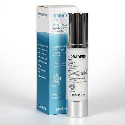 Sesderma Hidraderm Hyal Facial Cream &ndash; Крем зволожуючий Гидрадерм Гіал, 50 мл 102046 фото