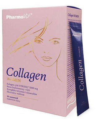 PharmoVit Collagen Women - Коллаген для женщин, 20 пакетиков 105476 фото