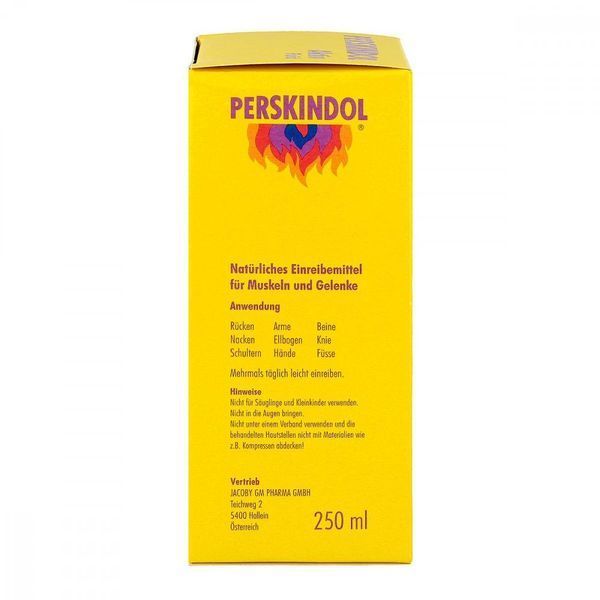 Perskindol Active Fluid призначена для застосування до і після важких фізичних навантажень, 250 ml 105091 фото