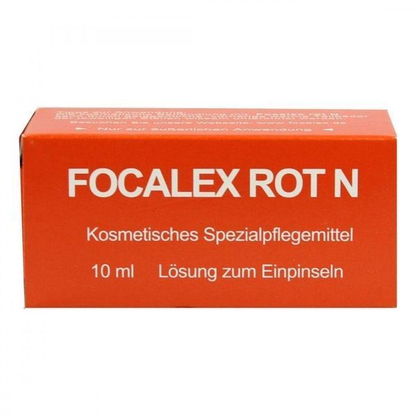 Focalex rot Tinktur, 10 ml 102291 фото