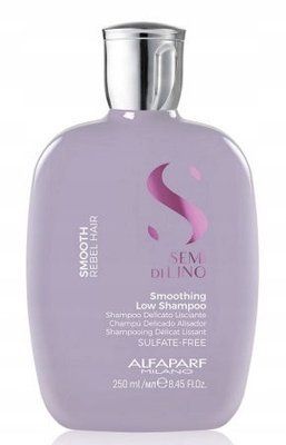 Alfaparf Smooth Low Shampoo - Шампунь для неслухняних волос, для випрямлення та розгладжування, 250мл 105147 фото