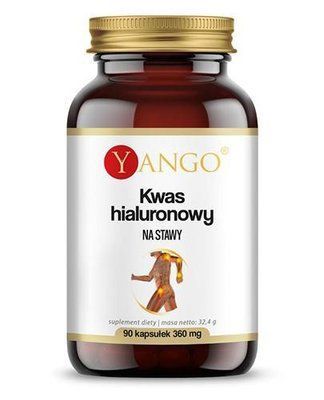 Yango Kwas hialuronowy 360 mg - Гиалуроновая кислота для суставов 360 мг, 90 кап 105482 фото