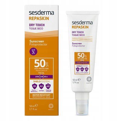 Sesderma Repaskin Dry Touch Facial Fotoprotector SPF 50 &ndash; Крем-гель солнцезащитный для лица, 50 мл 102047 фото