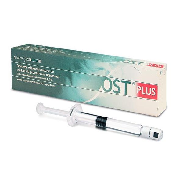 OST Plus 2%, 40 mg / 2 ml - от боли и ограниченной подвижности коленного и синовиальных суставов 102247 фото