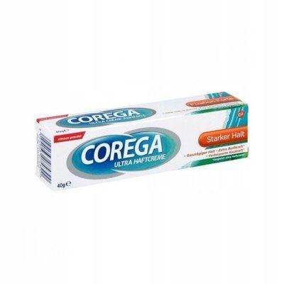 Corega Ultra Strong Starker Halt Крем для зубних протезів, 40 г 105198 фото