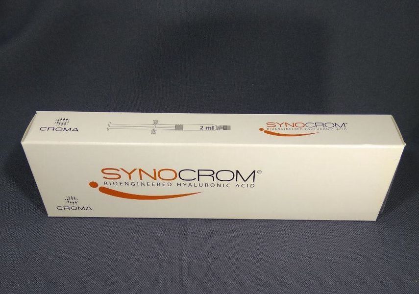 Synocrom 1%, 2 ml - розчин для внутрішньосуглобового введення, лікування болю, пов'язаного з остеоартрозом 101448 фото
