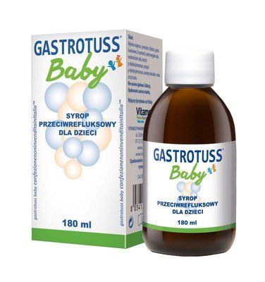 Gastrotuss baby &mdash; антирефлюксний сироп для дітей і немовлят від народження, 180 мл 104099 фото