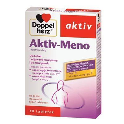 Doppelherz Aktiv-Meno - вітаміни для жінок під час менопаузи, 30 таб. 102849 фото