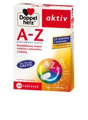Doppelherz aktiv A-Z - для зміцнення імунітету, 40 кап. 102600 фото