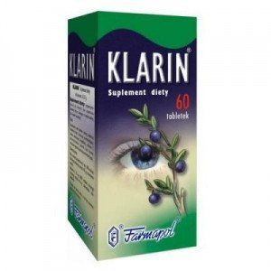 Klarin - черника для здоровья глаз, 60 таб. 103900 фото