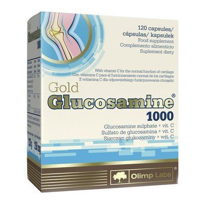 Olimp Gold Glucosamine 1000 - для поддержания и гибкости суставов, 120 шт 101250 фото